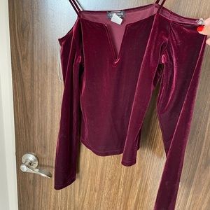 Off the shoulder shirt